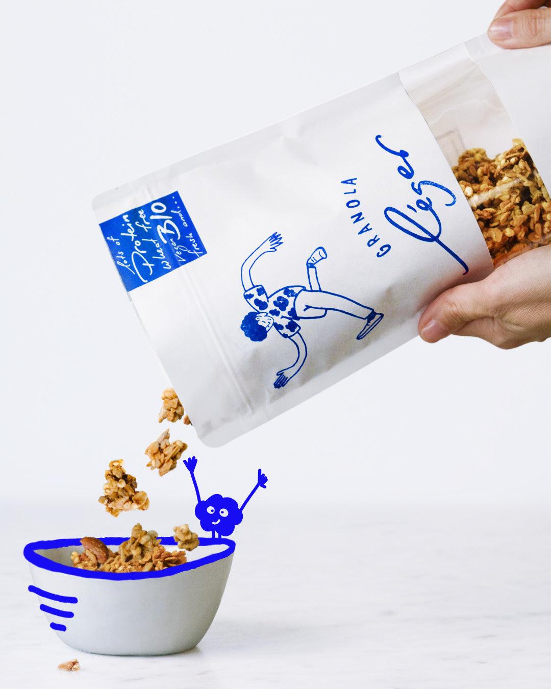 THE TINY FACTORY Granola léger N E U GRANOLA léger