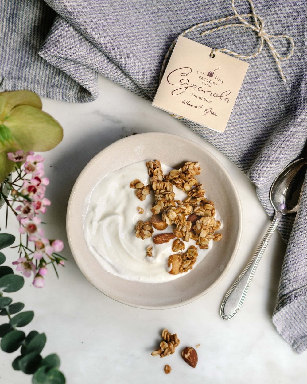 THE TINY FACTORY GRANOLA WHEATFREE