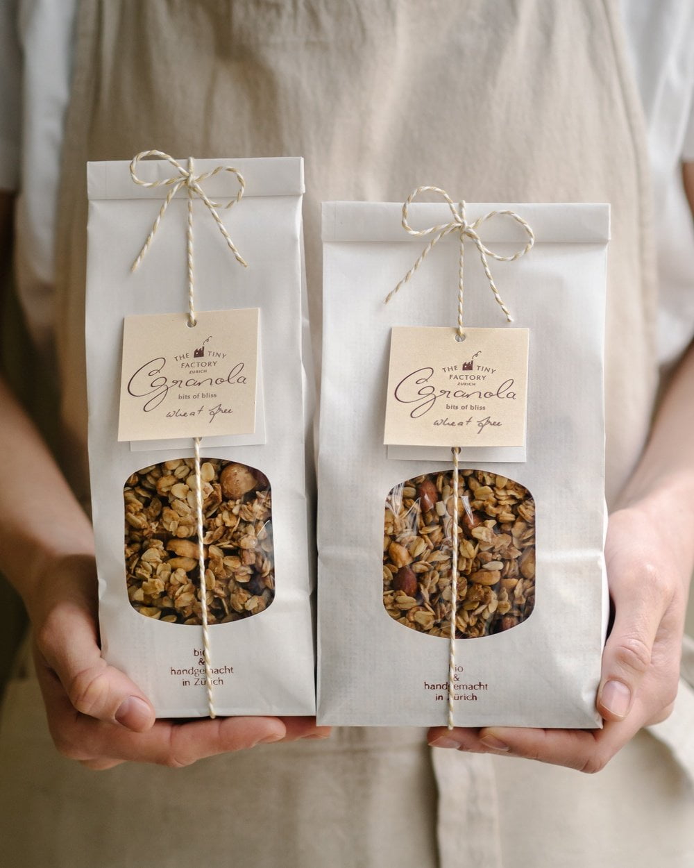 THE TINY FACTORY GRANOLA WHEATFREE