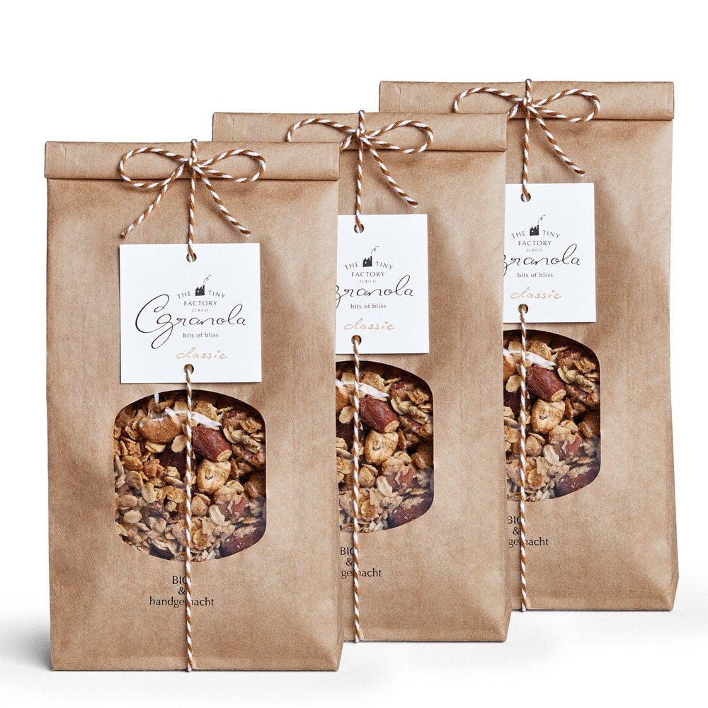 THE TINY FACTORY GRANOLA ABO inkl. Versandkosten