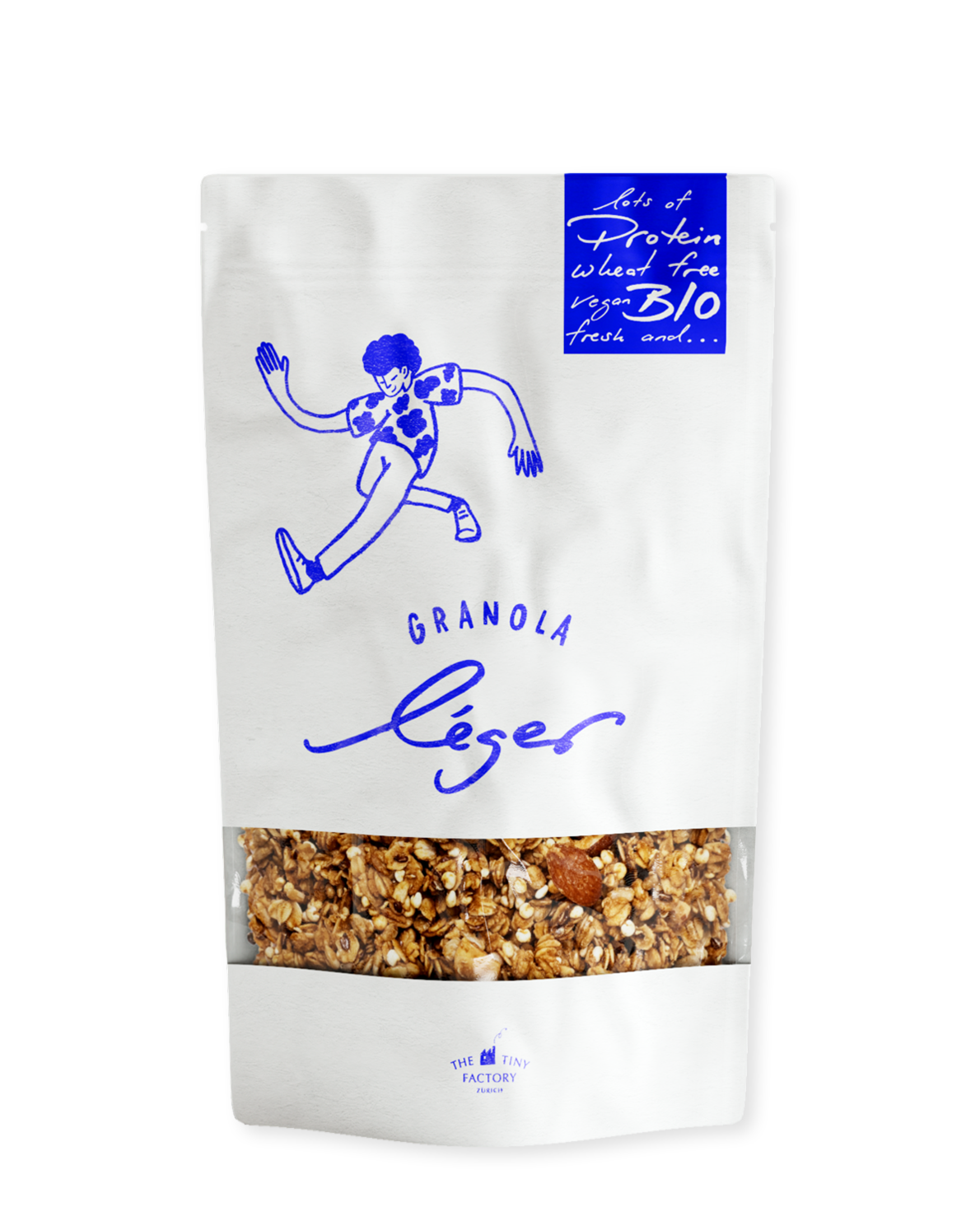 THE TINY FACTORY Granola léger 300 g GRANOLA léger