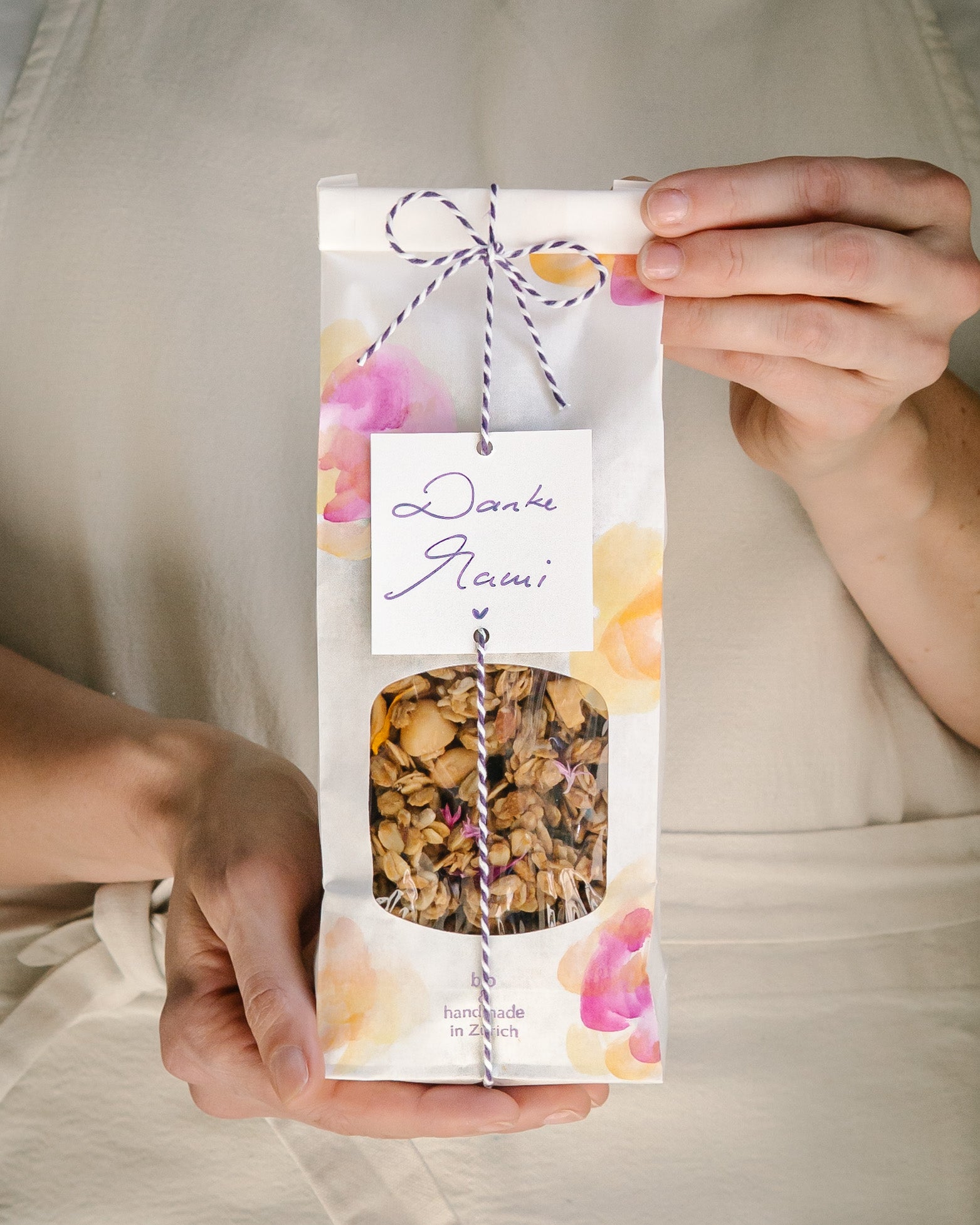 THE TINY FACTORY Granola GRANOLA mit essbaren Blüten - limitiert