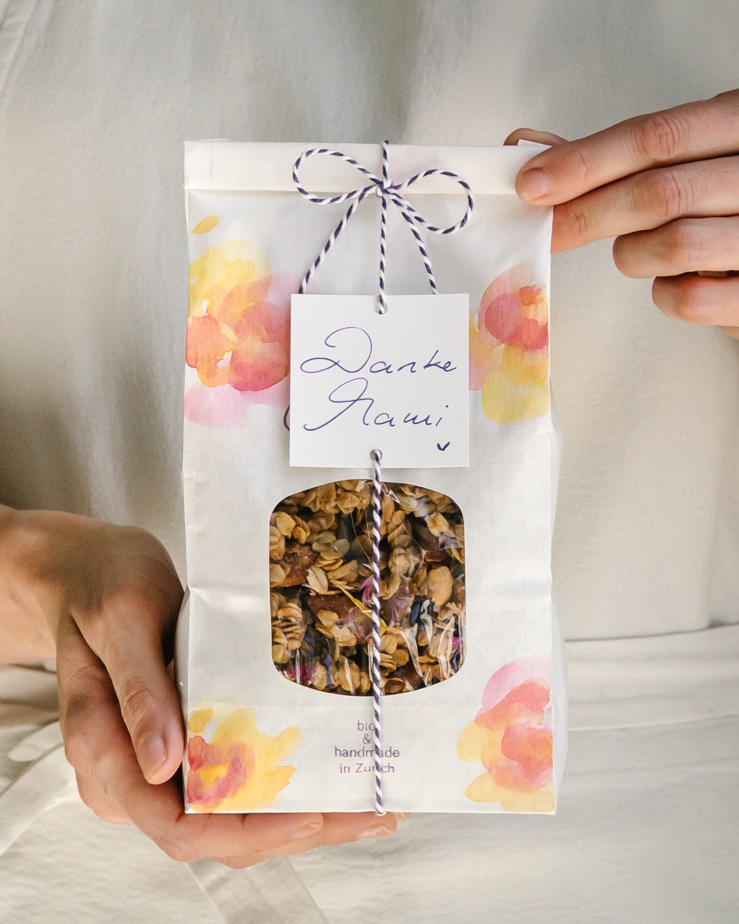 THE TINY FACTORY Granola GRANOLA mit essbaren Blüten - limitiert