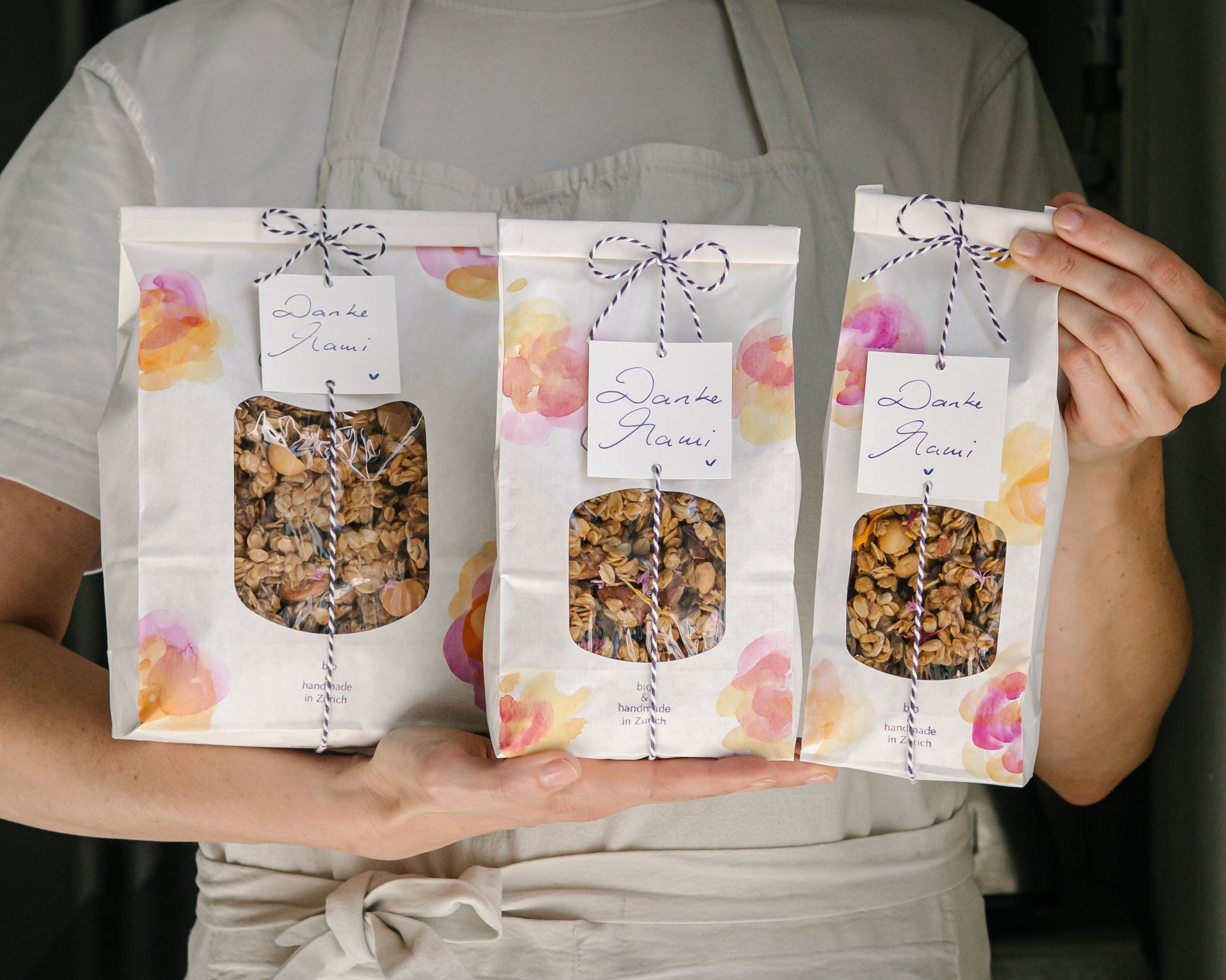 THE TINY FACTORY Granola GRANOLA mit essbaren Blüten - limitiert